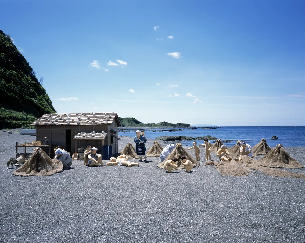作品「浜の午後」